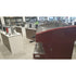 Burgundy Cheap 3 Group Wega Atlas Commercial Coffee Machine
