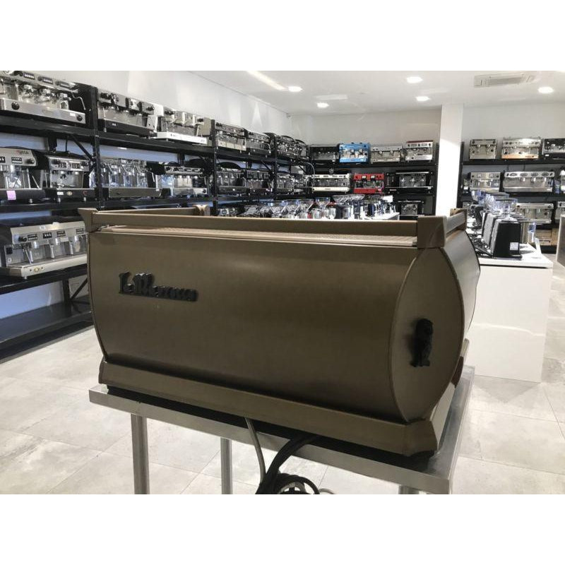 PreOwned Custom Gold 3 Group La Marzocco GB5 Commercial Coffee Machine