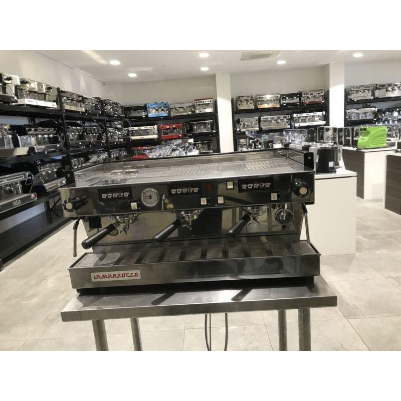Used 3 Group High Cup La Marzocco Linea AV Commercial Coffee Machine