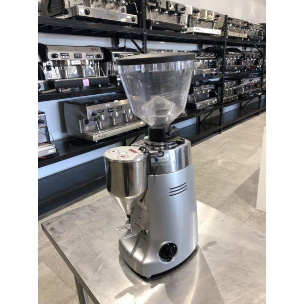 Pre-Owned Silver Mazzer Kony Electronic Coffee Bean Espresso Grinder silver