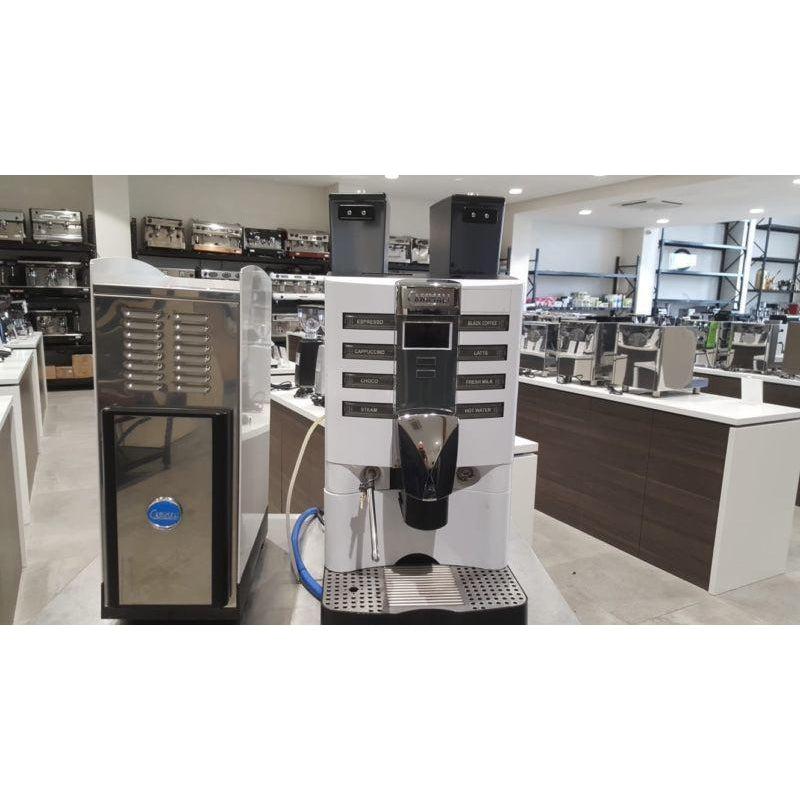 Cheap Serviced Fully Automatic Coffee Machine With Milk Fridge