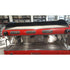 Second Hand 3 Group Sanremo Verona Commercial Coffee Machine In Red
