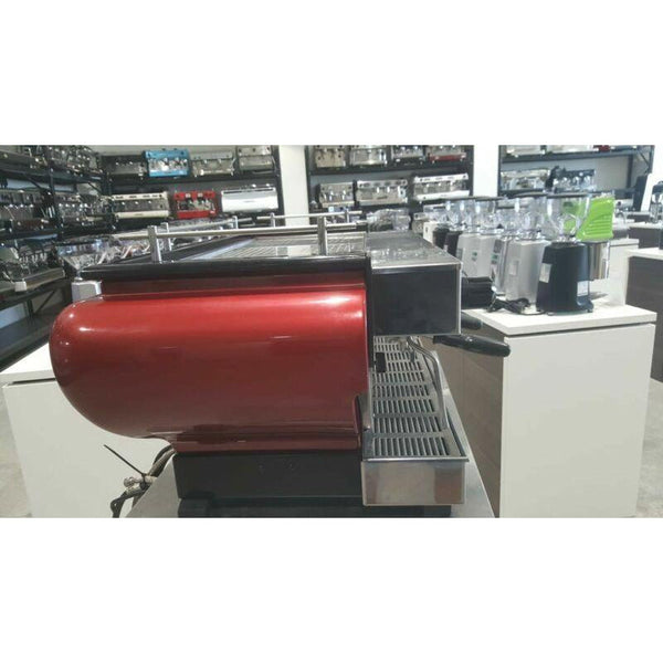 Second Hand RED 3 Group La Marzocco FB70 Commercial Coffee Machine at