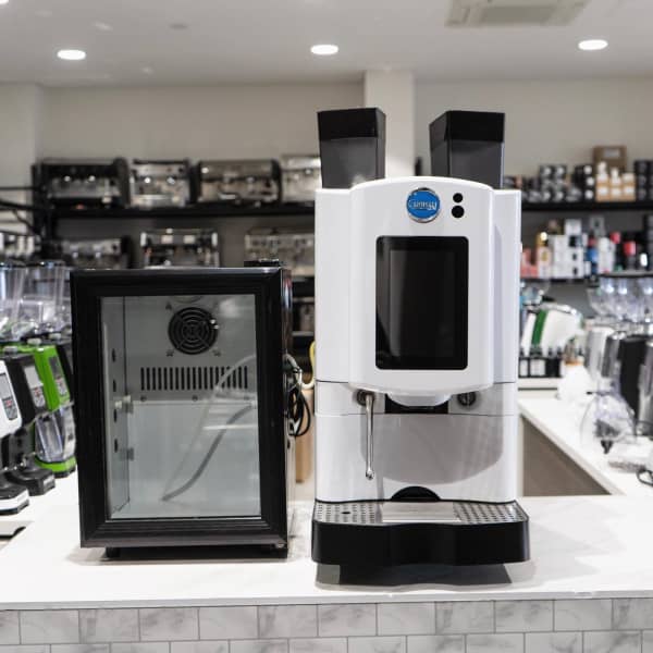 Used Carimali Automatic Coffee Machine and Fridge Package