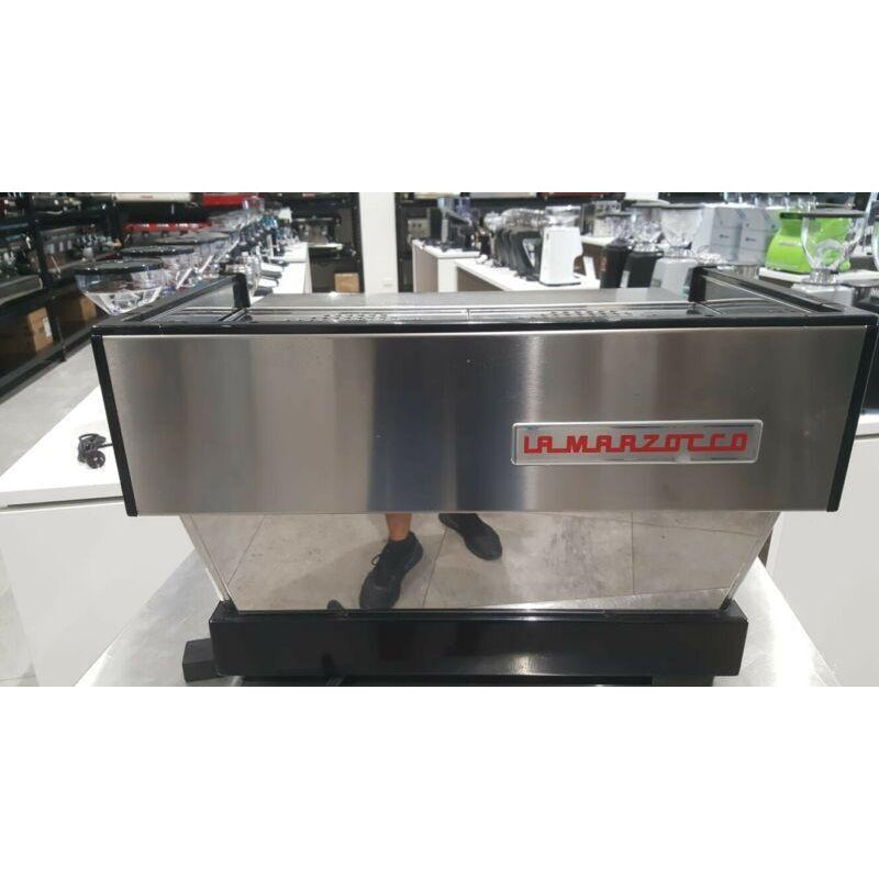 As New 2 Group La Marzocco Linea AV High Cup Commercial Coffee Machine silver