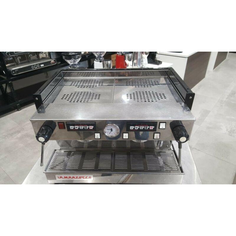 As New 2 Group La Marzocco Linea AV High Cup Commercial Coffee Machine silver