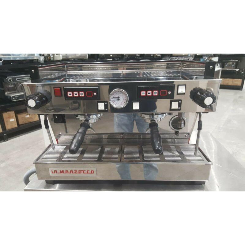 As New 2 Group la Marzocco Linea AV High Cup Commercial Coffee Machine red