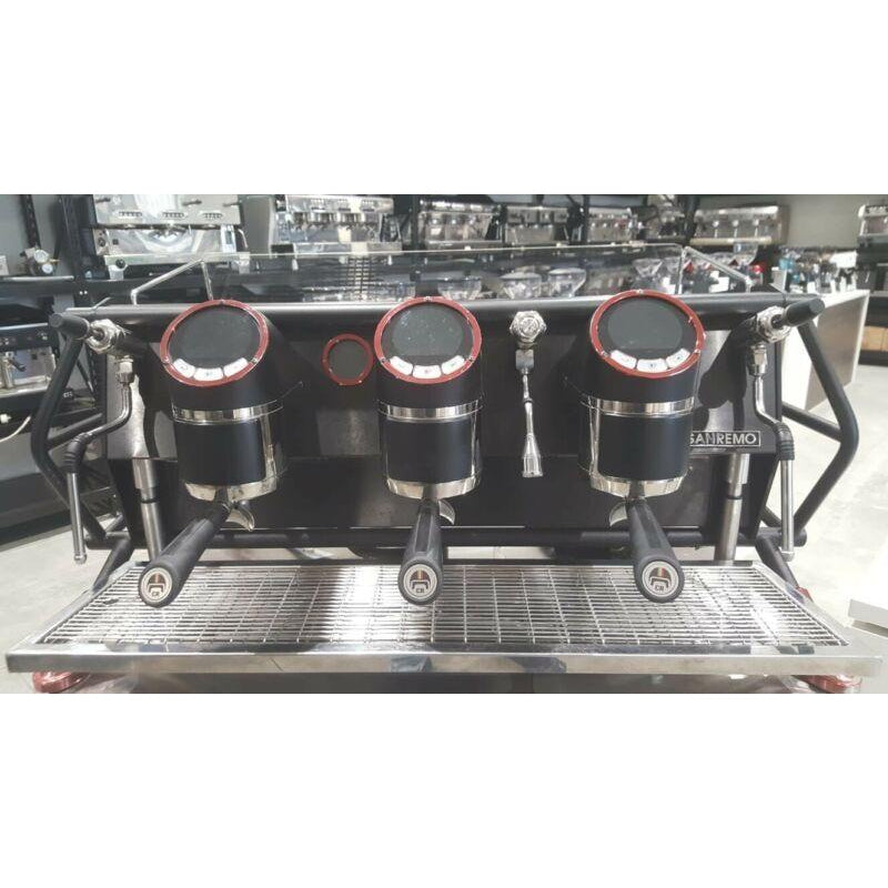 Pre Owned 3 Group Sanremo Cafè Racer Naked Commercial Coffee Machine