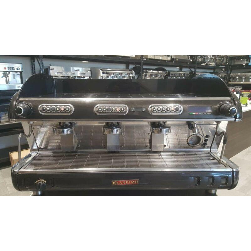Cheap Fully Serviced 3 Group Sanremo Verona Commercial Coffee Machine