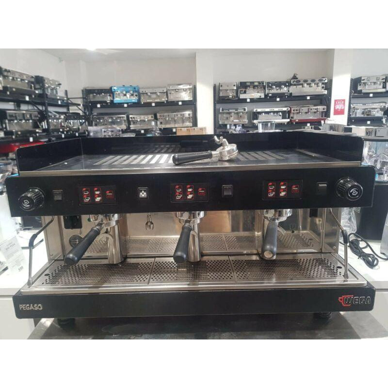 3 Group Pre Owned Wega Pegaso HIGH CUP Commercial Coffee Machine