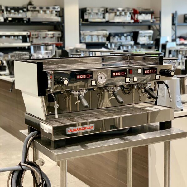 Immaculate Pre Used 3 Group La Marzocco Commercial Coffee Machine