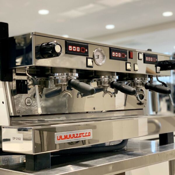 Immaculate Pre Used 3 Group La Marzocco Commercial Coffee Machine