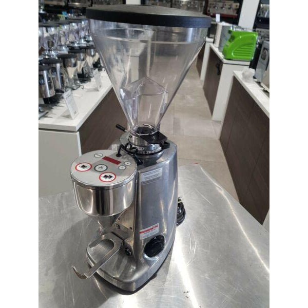 Pre Owned Mazzer Super jolly Electronic Chrome Espresso Bean Grinder