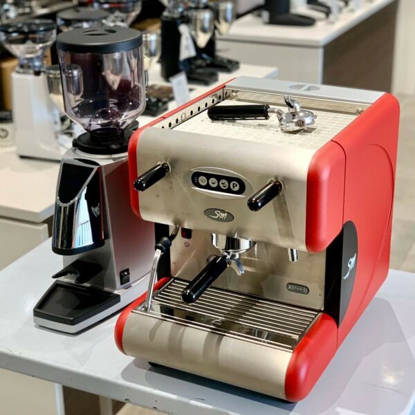 Ex Demo One Group Commercial Coffee Machine & Electronic Grinder Package