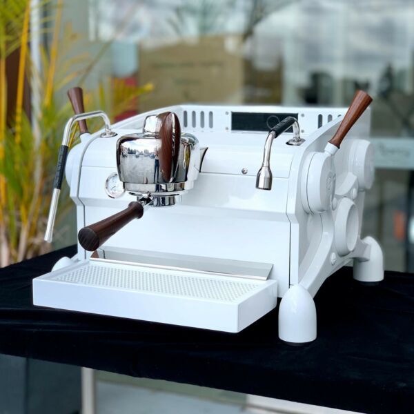 Brand New Slayer Single Group Commercial Coffee Machine Custom White