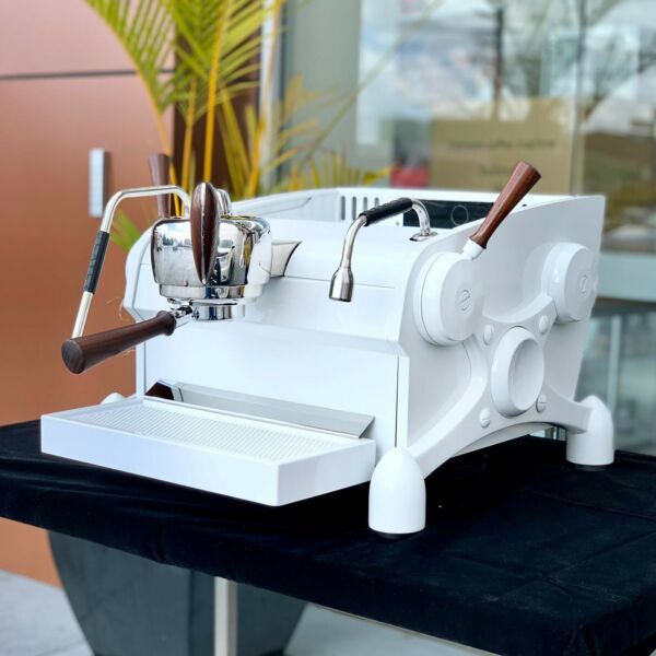Brand New Slayer Single Group Commercial Coffee Machine Custom White