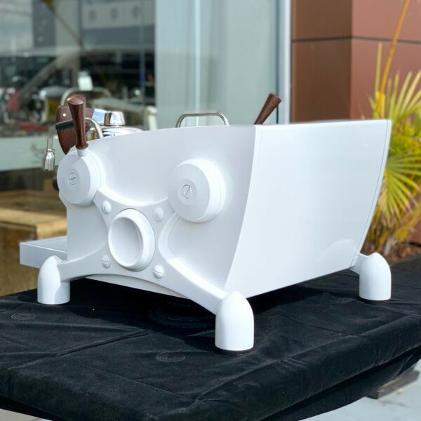 Brand New Slayer Single Group Commercial Coffee Machine Custom White
