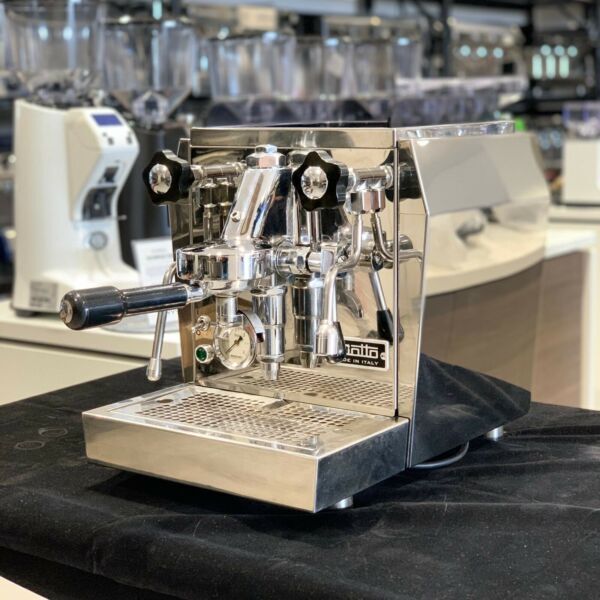 Immaculate ECM Rocket Giotto E61 Tank Semi Commercial Coffee Machine