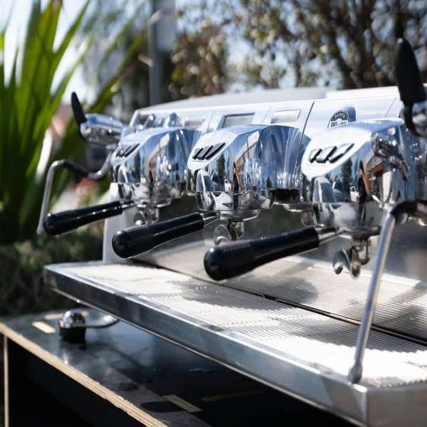 Stunning Custom Copper / White Black Eagle Vol Coffee Machine