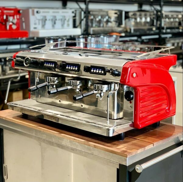 As New 3 Group Expobar Ruggero High Cup Commercial Coffee Machine
