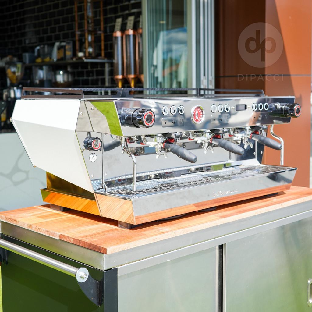 La Marzocco Brand New Custom La Marzocco KB90 White & 24 Carat Gold