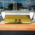 La Marzocco Brand New Custom La Marzocco KB90 White & 24 Carat Gold