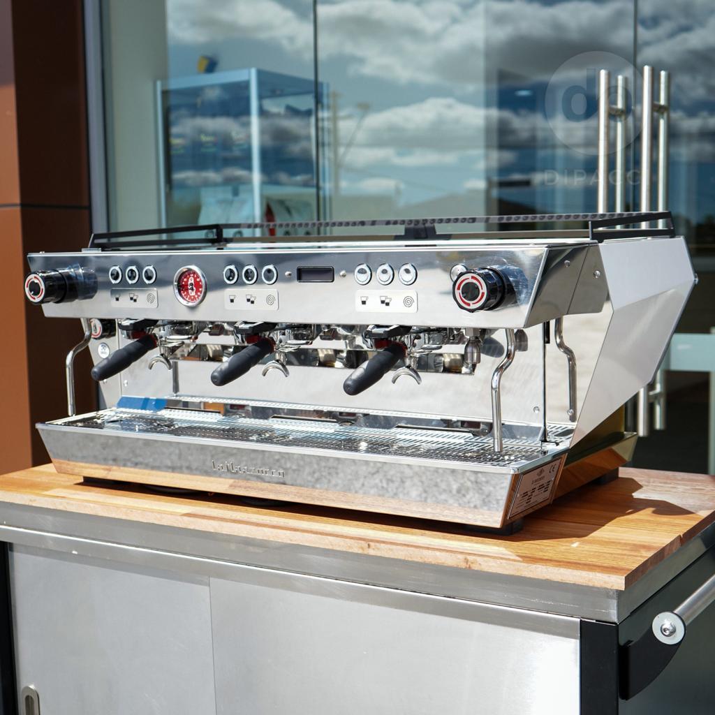La Marzocco Brand New Custom La Marzocco KB90 White & 24 Carat Gold