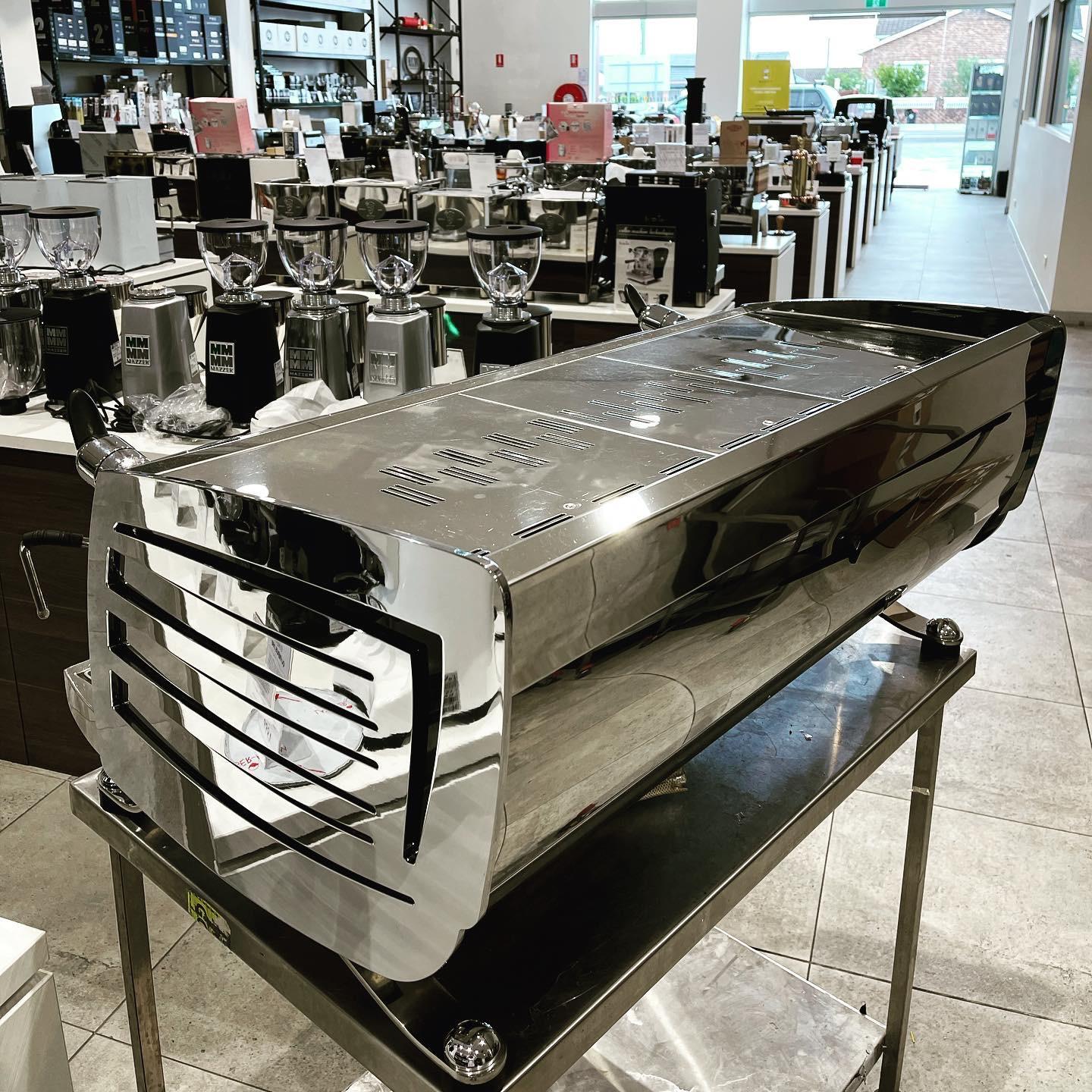 Immaculate 3 Group Black Eagle Commercial Coffee Machine
