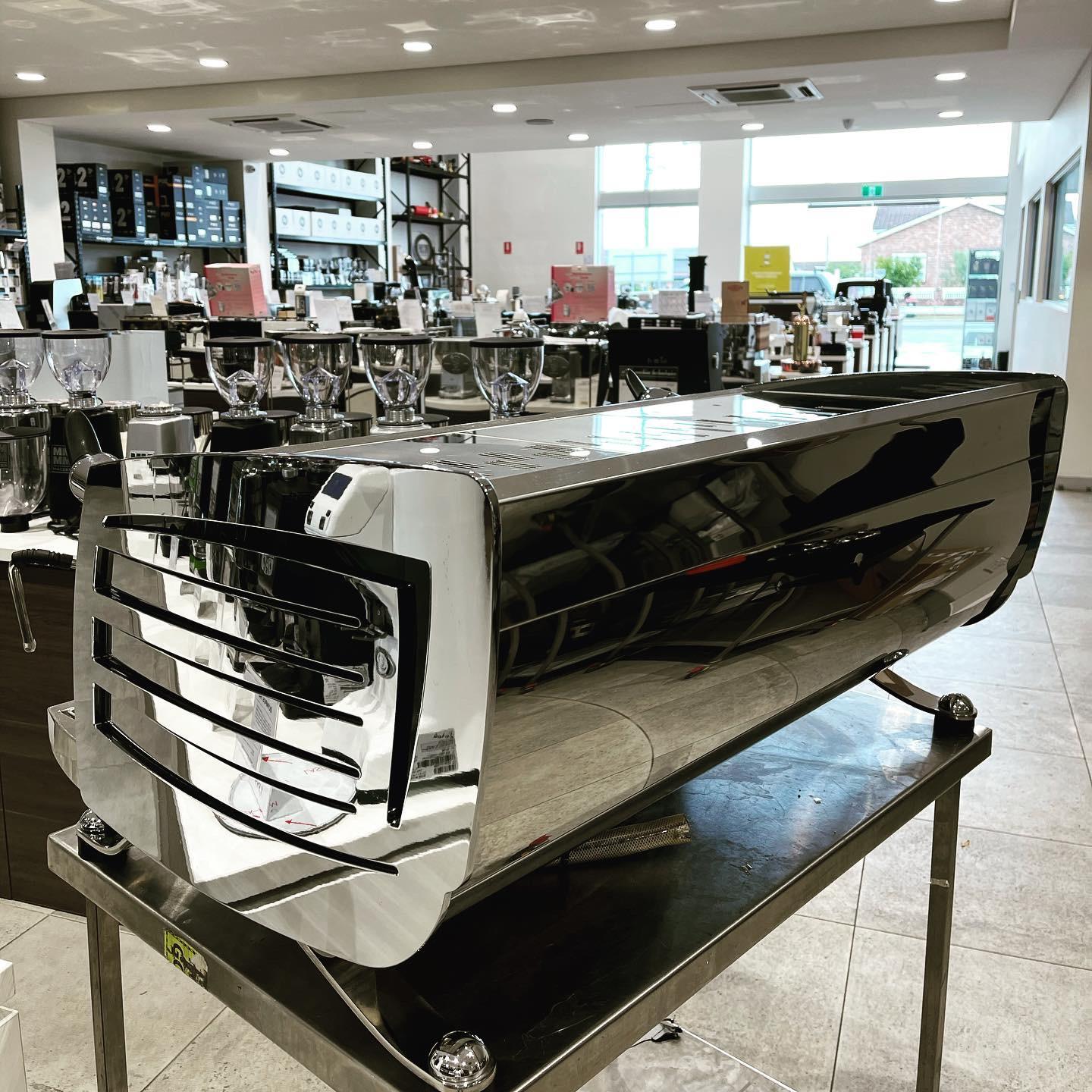Immaculate 3 Group Black Eagle Commercial Coffee Machine
