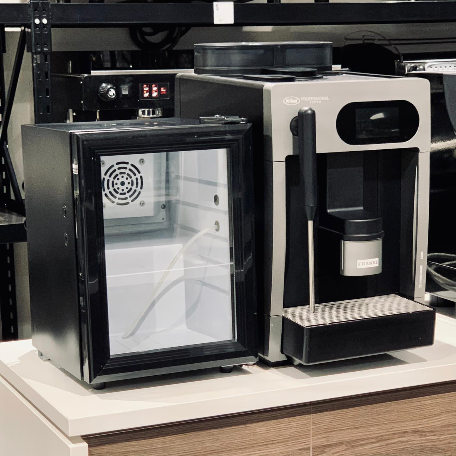 Franke Ex Demo Frankie A200 Coffee Machine with Brand New Fridge