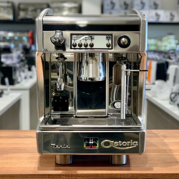 Immaculate Commercial One Group Coffee Machine With Automatic Steamer