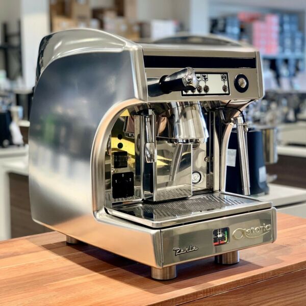 Immaculate Commercial One Group Coffee Machine With Automatic Steamer
