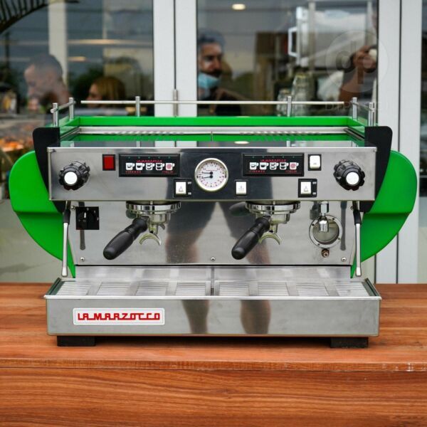 As New Green Pre Owned La Marzocco 2 Group Commercial Coffee Machine
