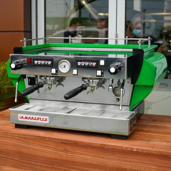 As New Green Pre Owned La Marzocco 2 Group Commercial Coffee Machine