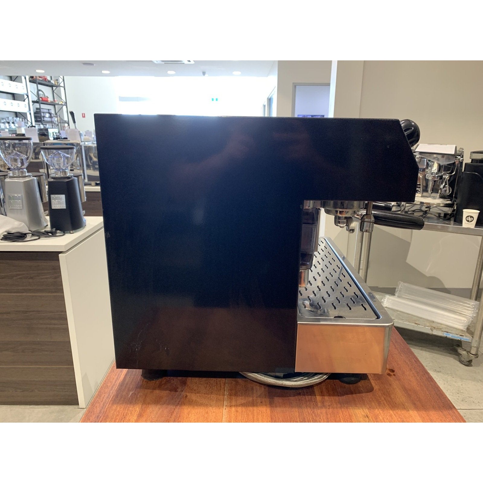 2016 Francio 15 amp 2 Group (Black) Coffee Machine