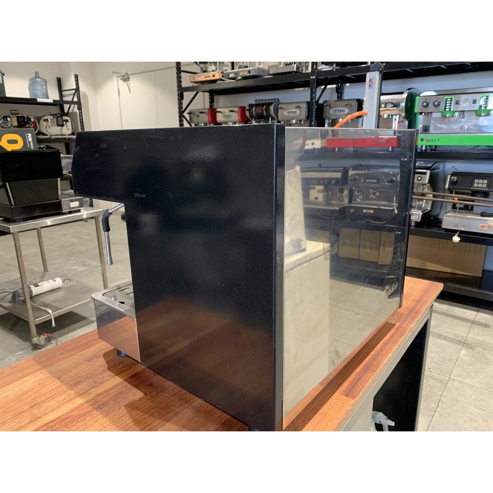 2016 Francio 15 amp 2 Group (Black) Coffee Machine