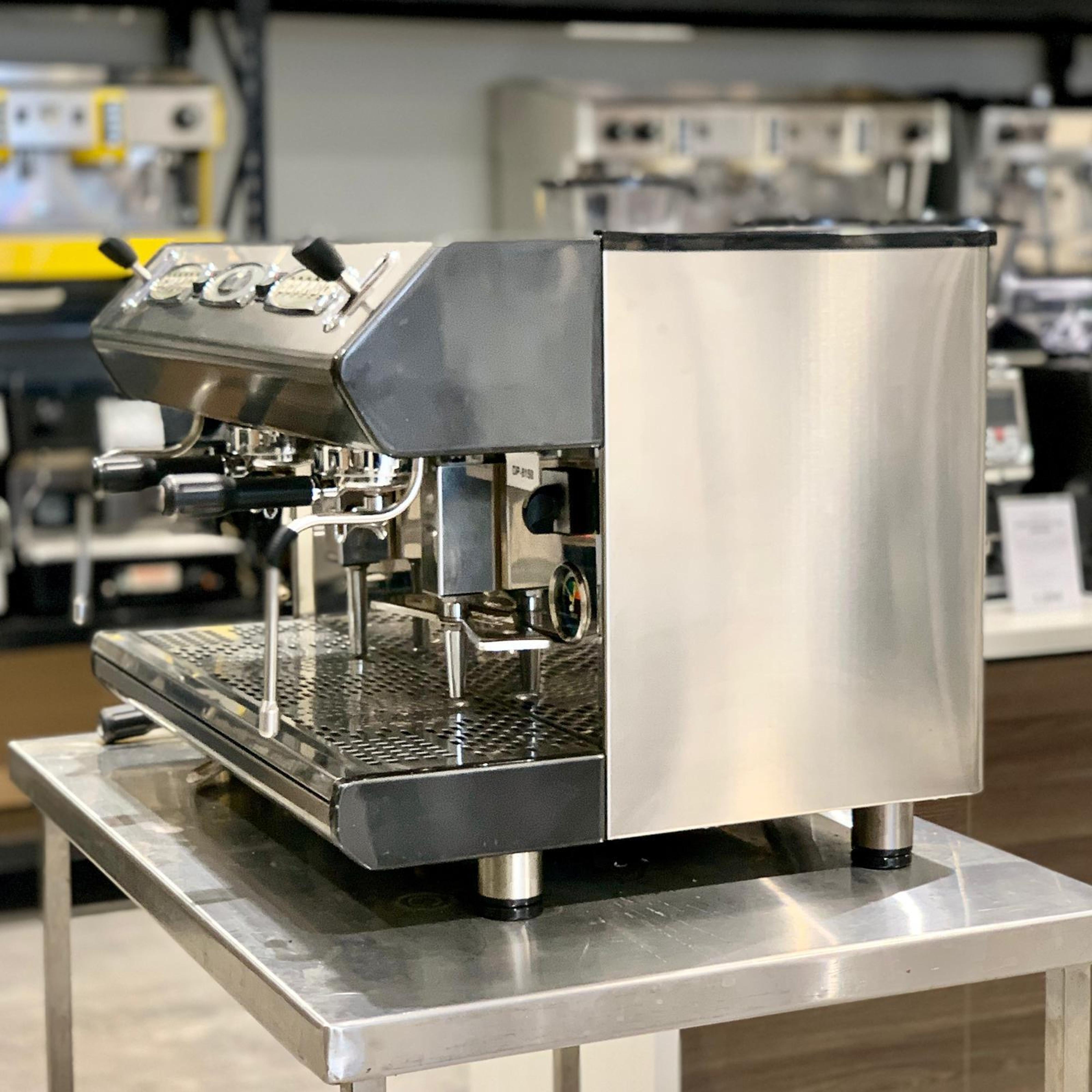 Excellent Condition 2 Group High Cup Italian Commercial Coffee Machine