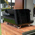 2 Group White Eagle  Custom Jet Black Commercial Coffee Machine