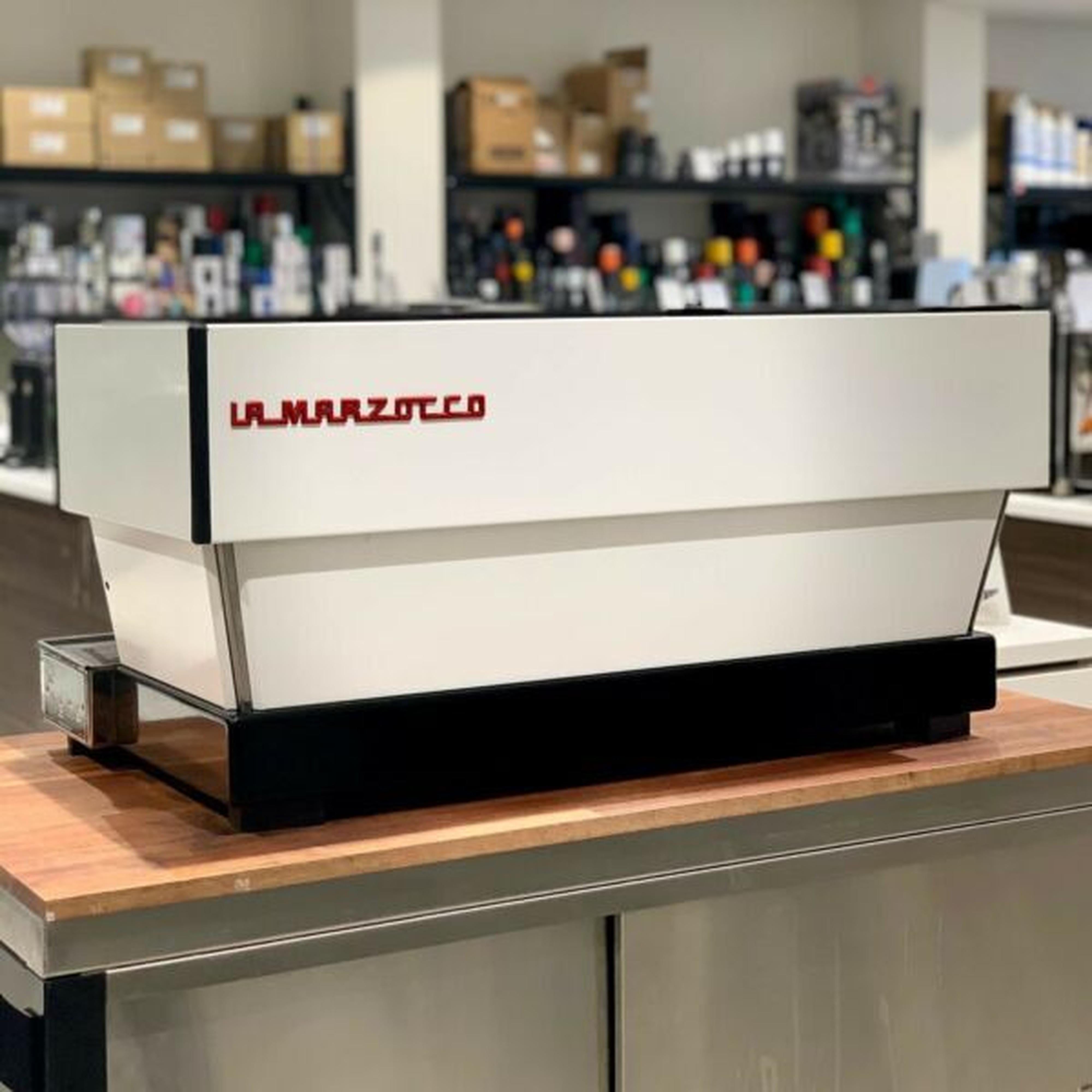 Late Model Shot Timer La Marzocco 3 Group Commercial Coffee Machine