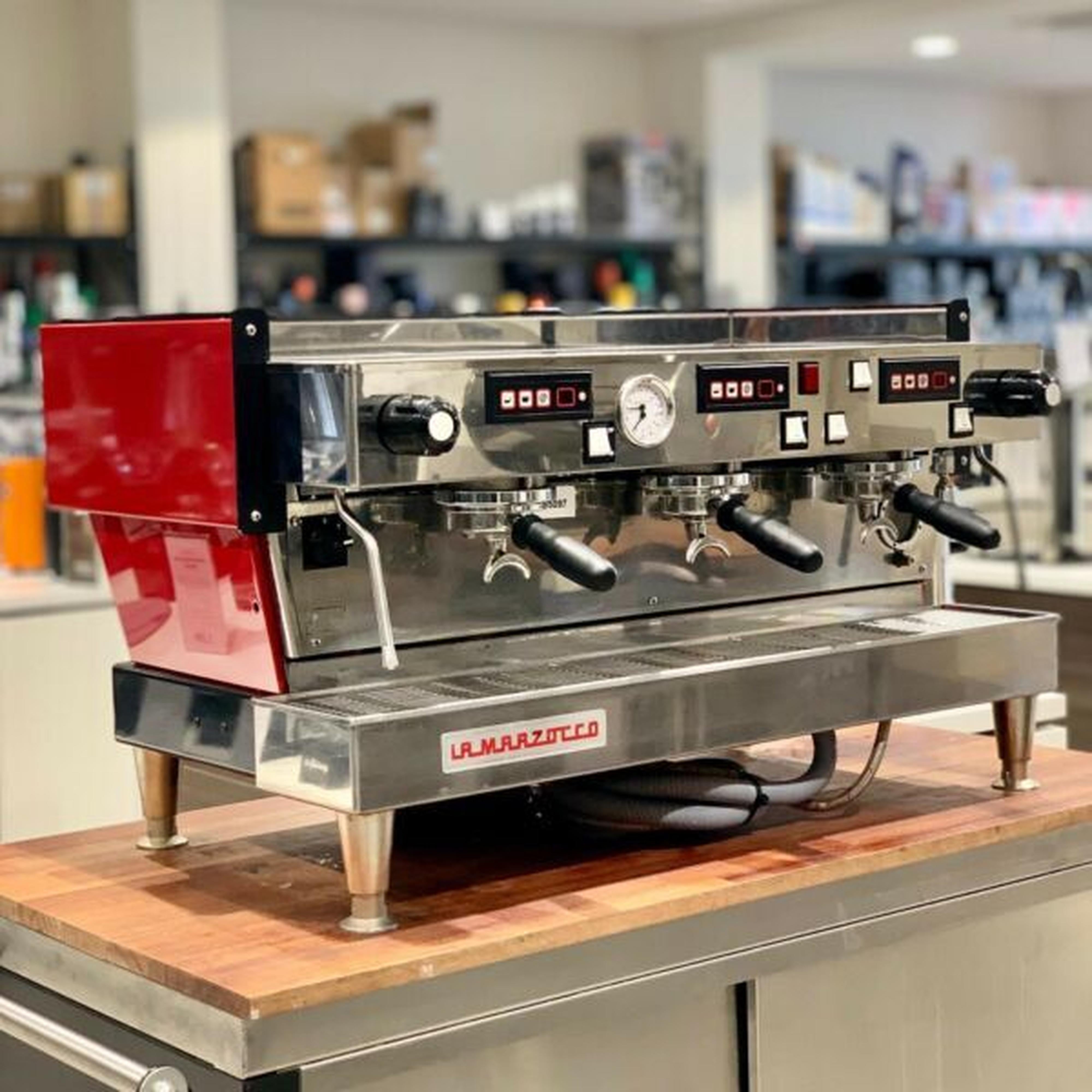 Cracker 3 Group Linea High Cup Custom Linea Commercial Coffee Machine