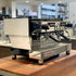 Beautiful Custom White 2 Group Linea AV Commercial Coffee Machine