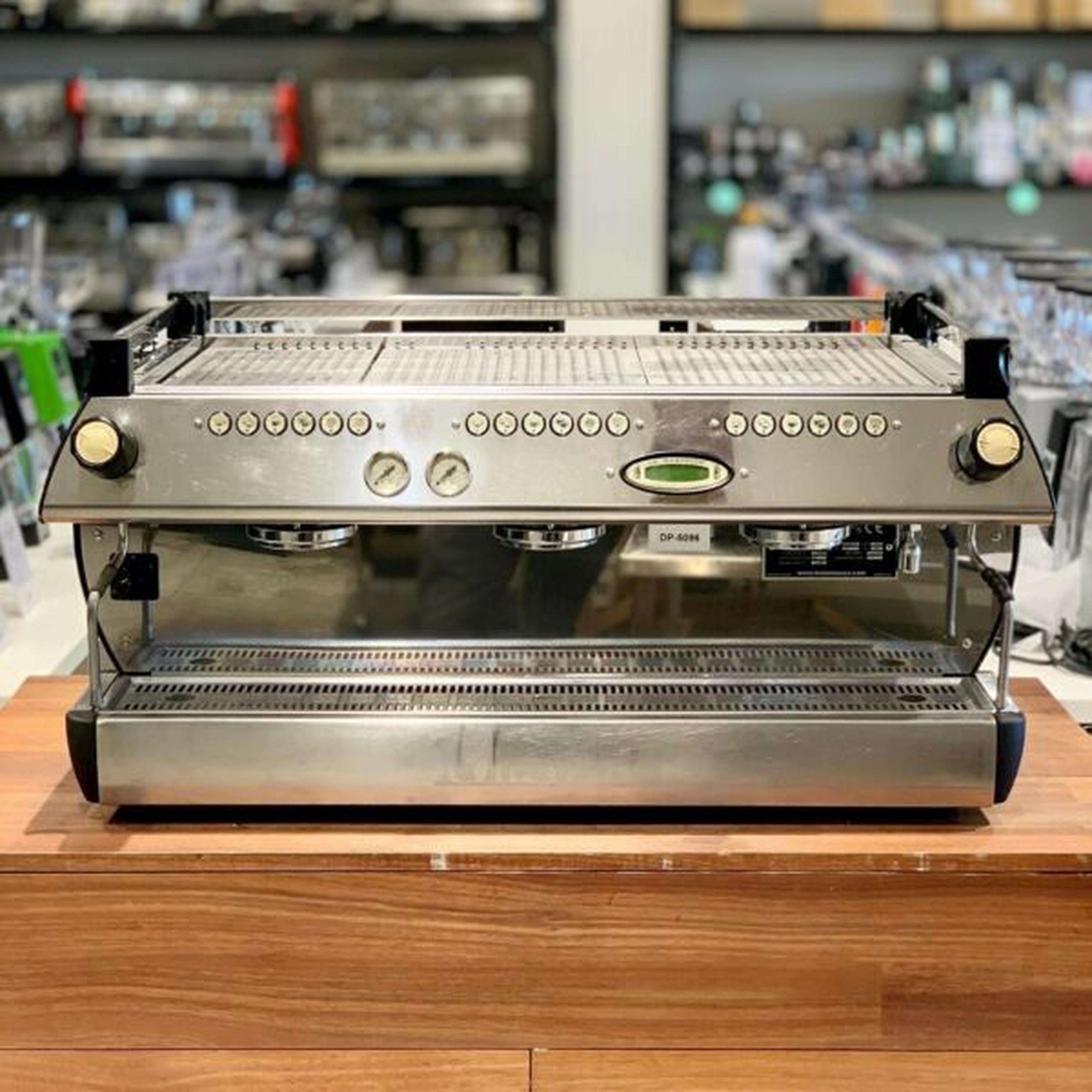 Stunning 3 Group Pre Owned La Marzocco Comercial Coffee Machine