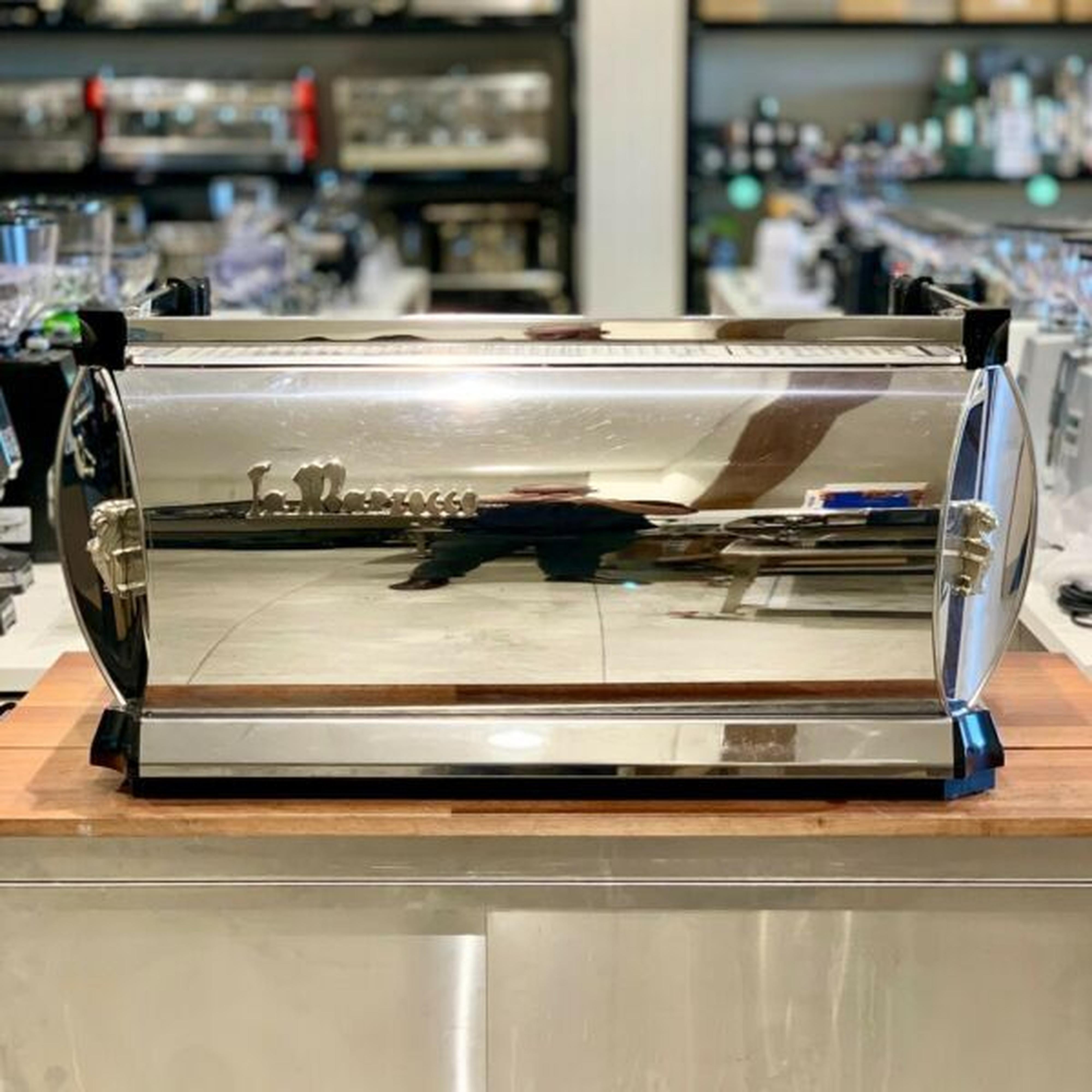 Stunning 3 Group Pre Owned La Marzocco Comercial Coffee Machine
