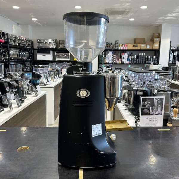 Clean Mazzer Robur Electronic With Custom Scale Holder Coffee Grinder
