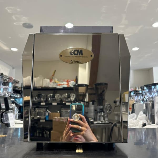 Clean Pre Owned ECM Rocket Giotto Semi Commercial Coffee Machine