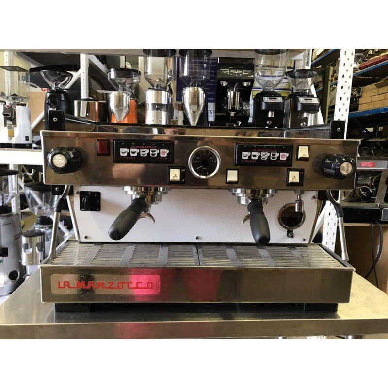 Cheap 2 Group White La Marzocco Linea AV Commercial Coffee Machine