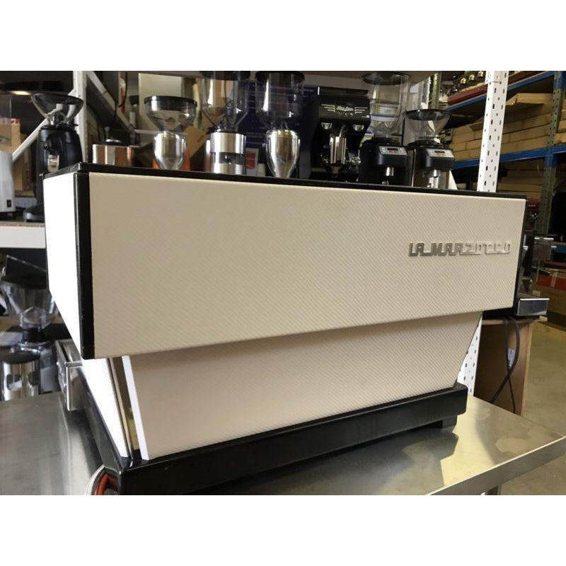 Cheap 2 Group White La Marzocco Linea AV Commercial Coffee Machine