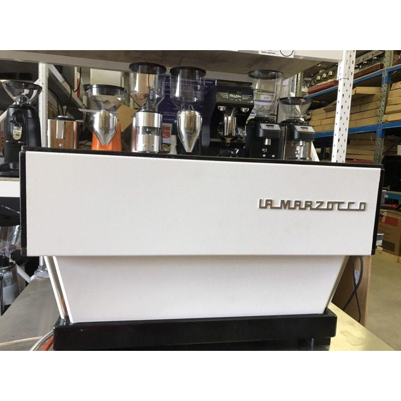Cheap 2 Group White La Marzocco Linea AV Commercial Coffee Machine