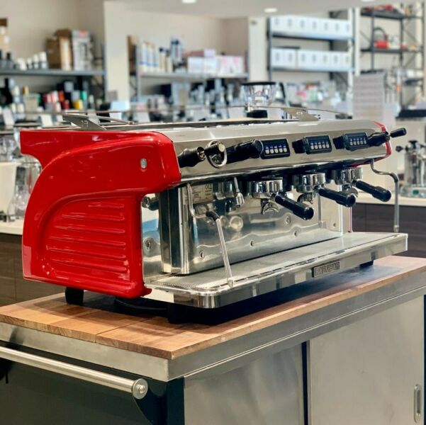 As New 3 Group Expobar Ruggero High Cup Commercial Coffee Machine