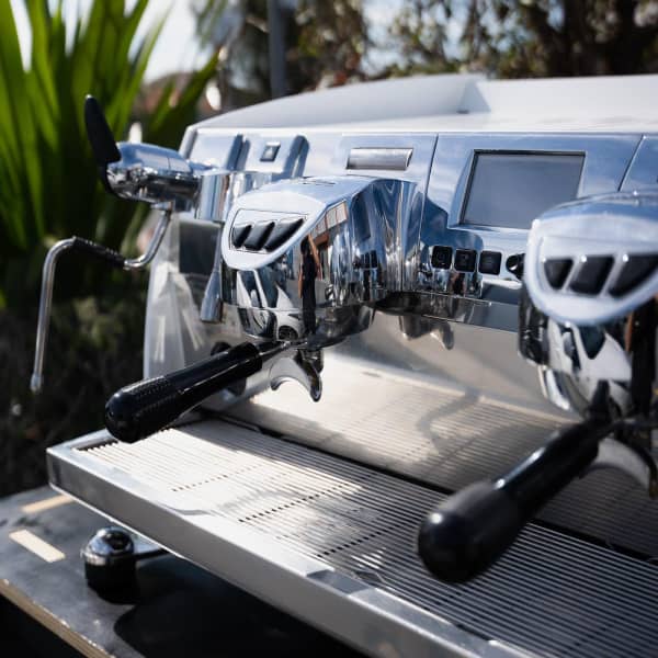 Stunning Custom Copper / White Black Eagle Vol Coffee Machine